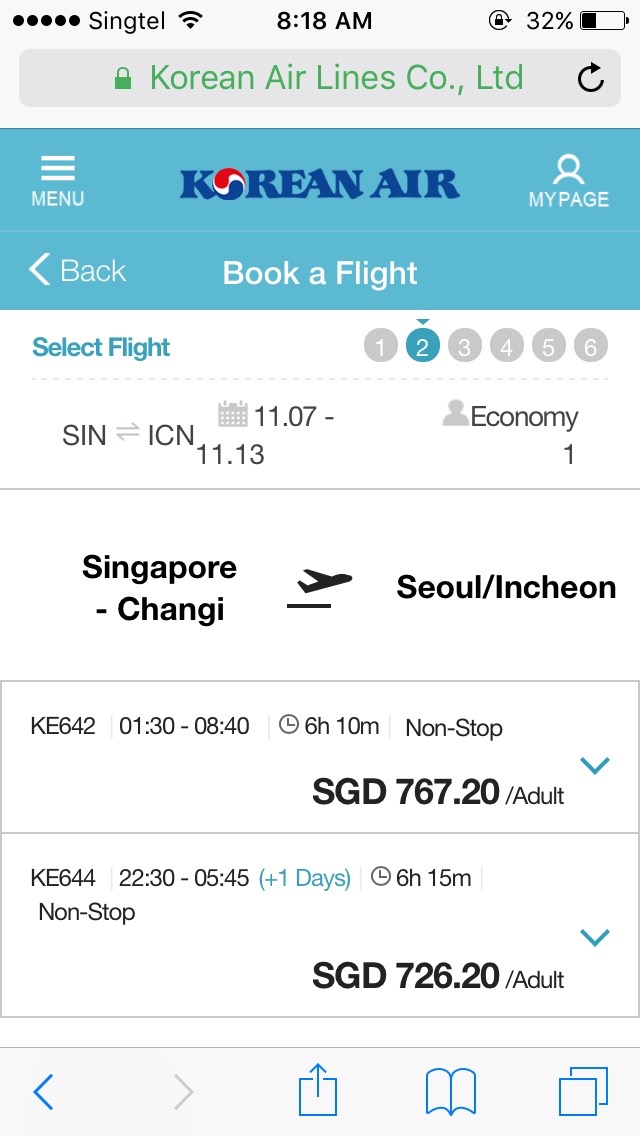 Travel Thoughts: Air Flight Tickets from CheapTickets.sg vs. Expedia