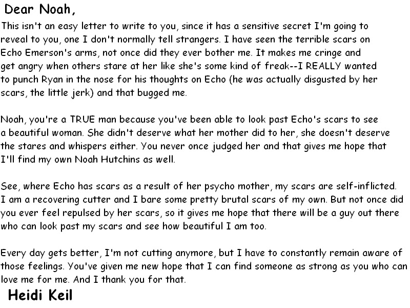 A Letter to Noah