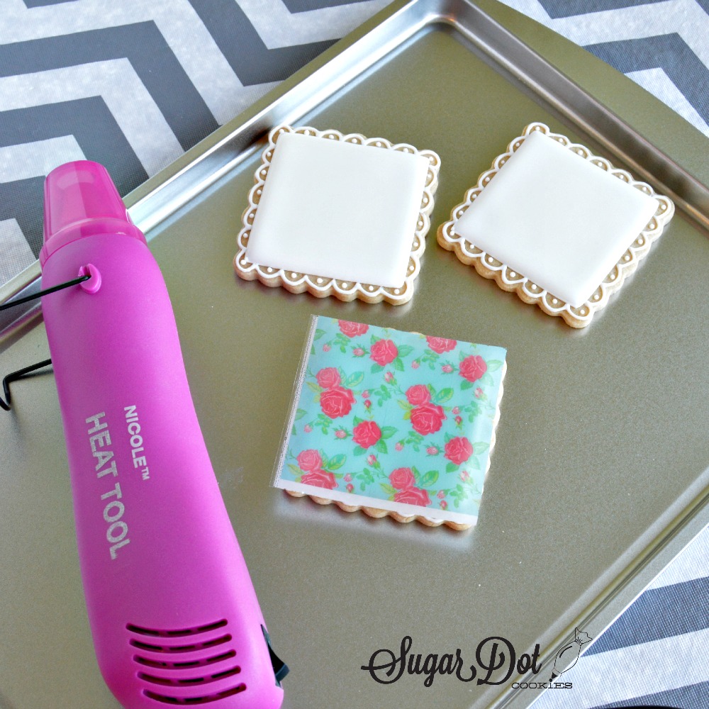 I'd love to figure out a way to marry Sugar Stamps and royal icing! Any