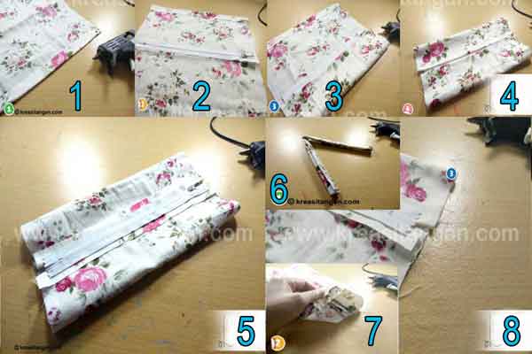 Cara Membuat Dompet Sederhana Dari Kain Perca