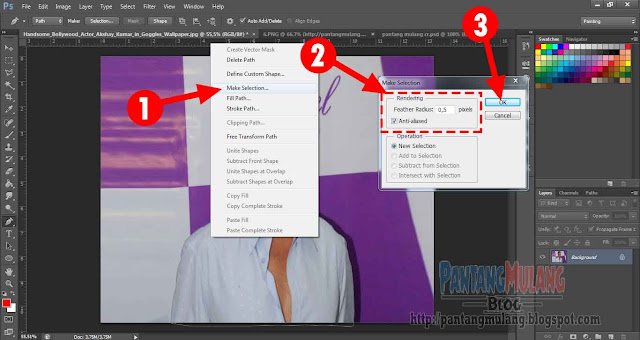 2 Cara Menghilangkan Background Foto di Photoshop 2 Cara Menghilangkan Background Foto di Photoshop