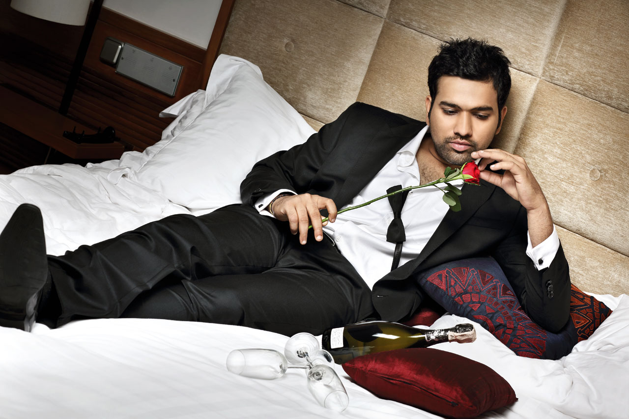 Indian Cricketer Rohit Sharma Rare Childhood Pic