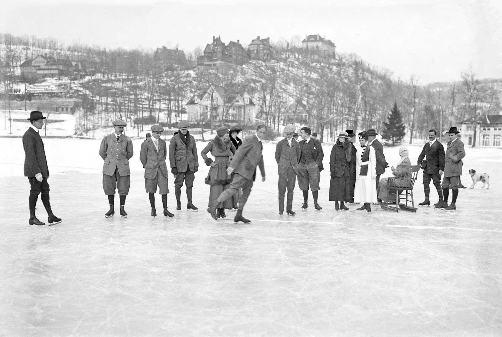 History in Photos Ice Skating