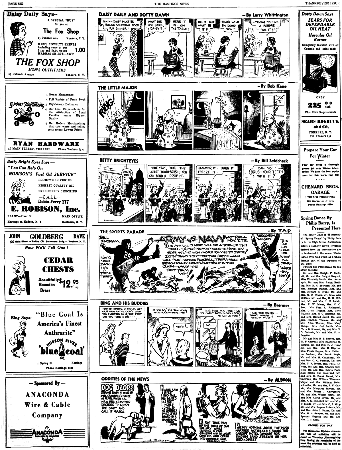 Stripper's Guide The Comic Strip Series of General Features Syndicate