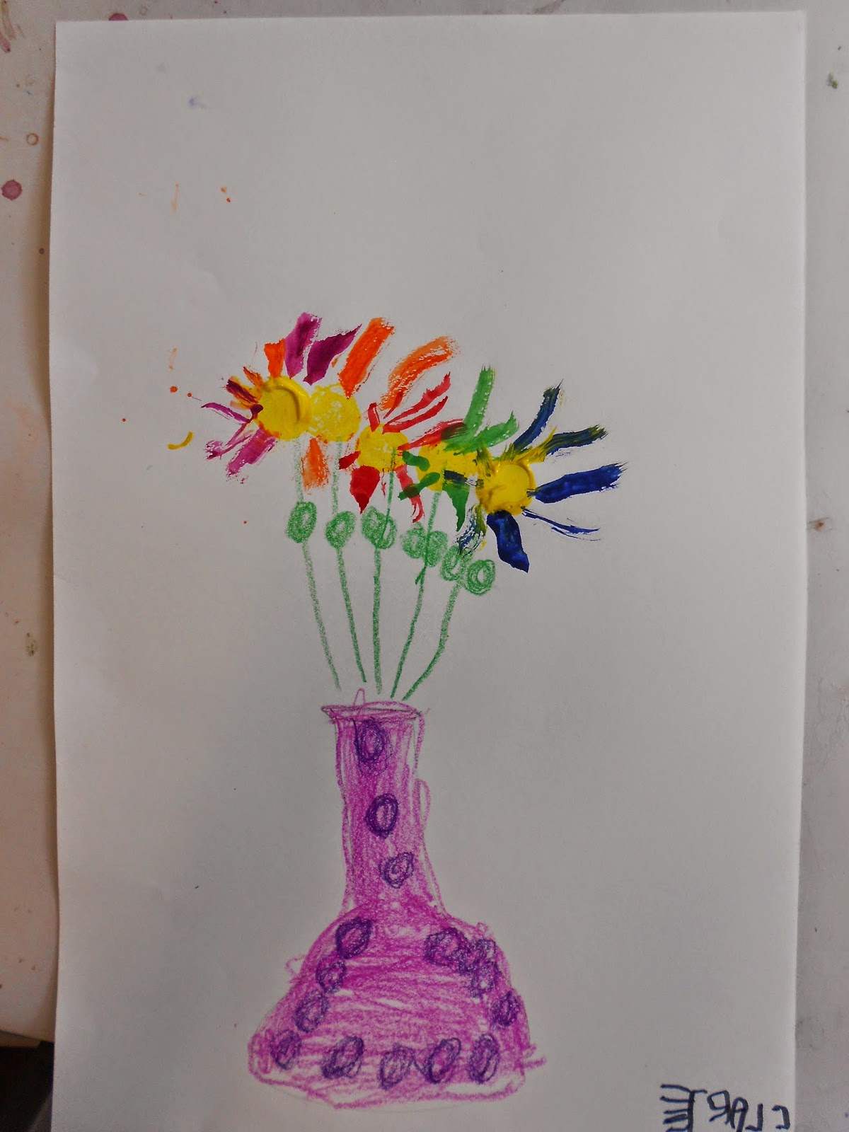 Learn, Explore, Create PreK Flowers in a Vase