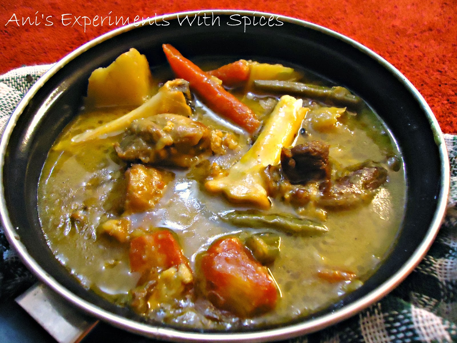Ani's Experiments With Spices: Mutton Stew