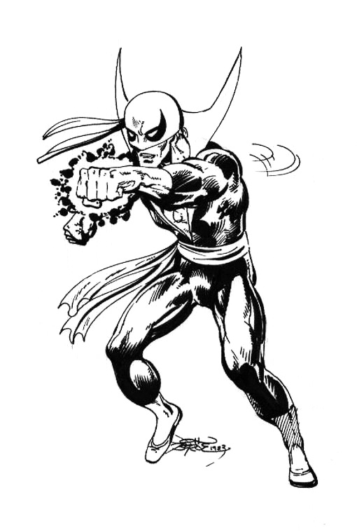 Marvel Comics of the 1980s 1983 Iron Fist by John Byrne