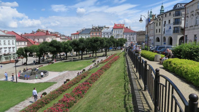 widok na rynek w Przemyślu