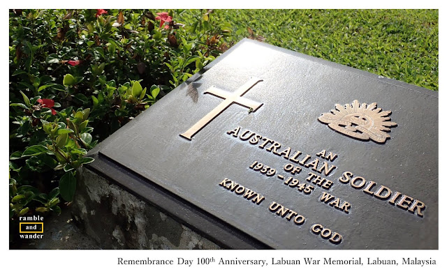 Malaysia: Remembrance Day in Labuan - Ramble and Wander