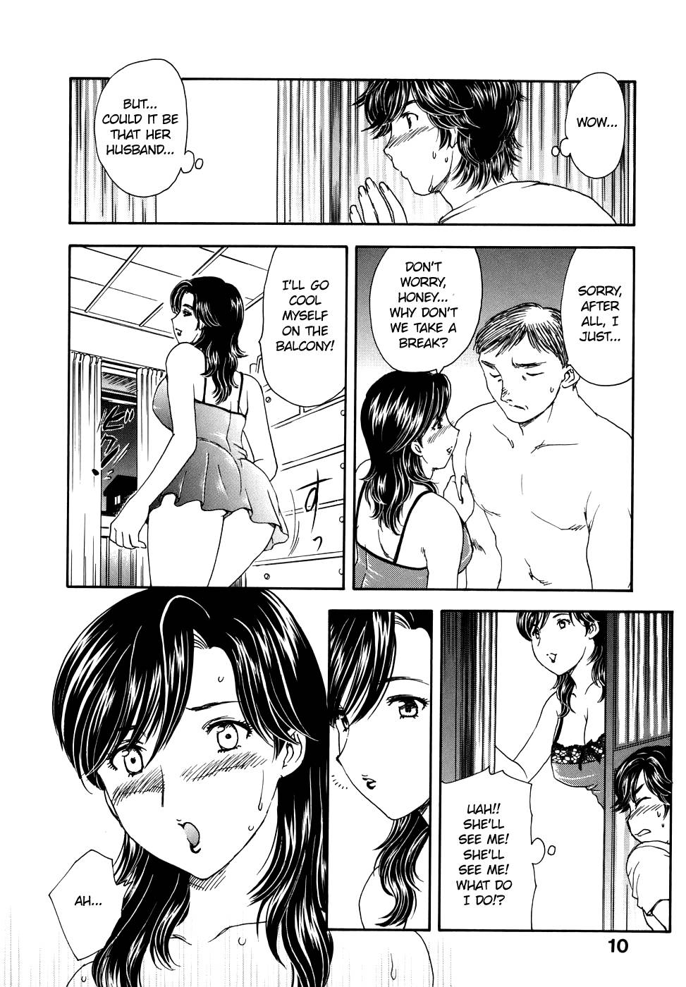 Hentai Manga Comic-The Portrait Of A Widow-Chapter 1-Suspicious Neighbors-12
