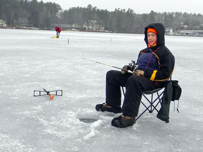 ActionshotsNH NH Ice Fishing Derby Lake Winnipesaukee 2012