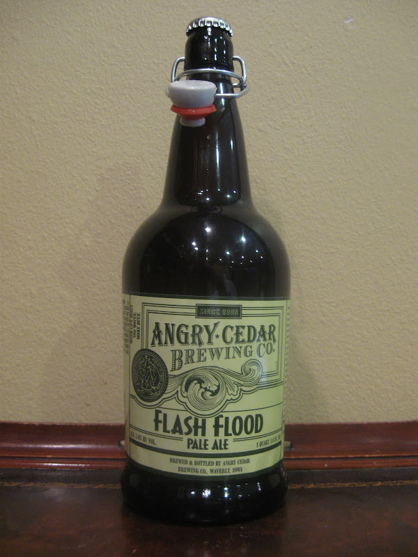 Doing Beer Justice Angry Cedar Brewing Co. Flash Flood Pale Ale