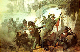 Bersaglieri in action at the Battle of Novara