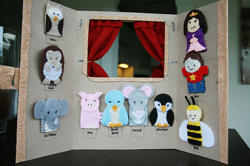 easy puppet stage