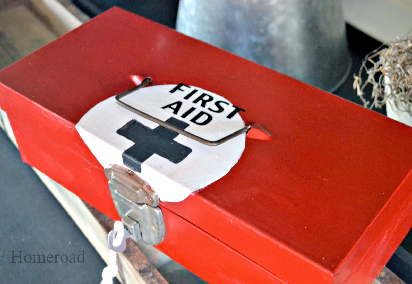 Metal First Aid Box