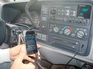 how to use aux cable in car with smartphone such as with a iphone 