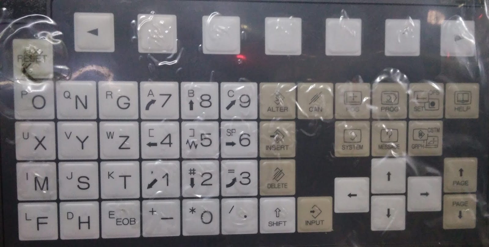 How to change date and time in fanuc controller cnc machine.