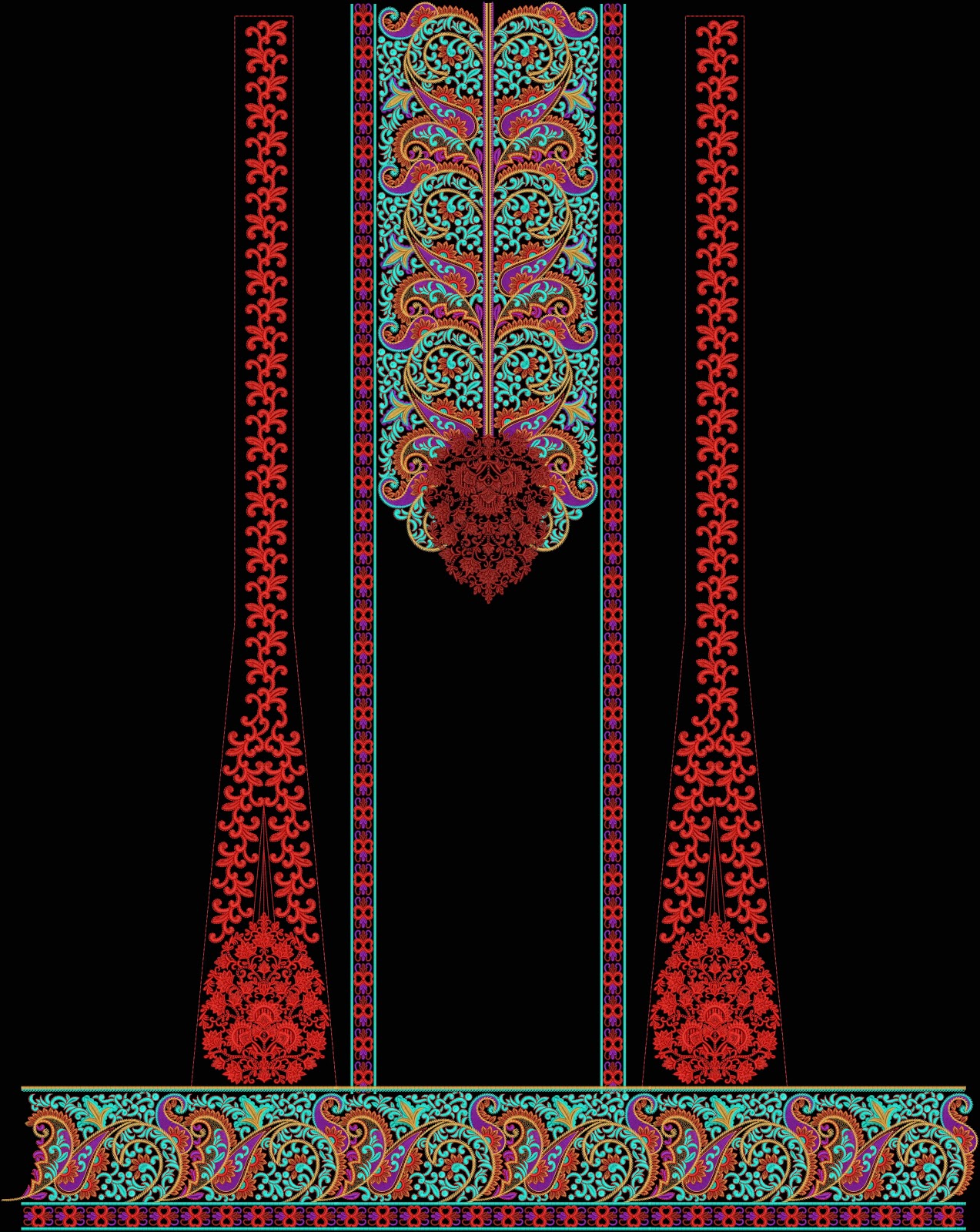 Top machine tcnuh designs for pakistani designer dresses vol3