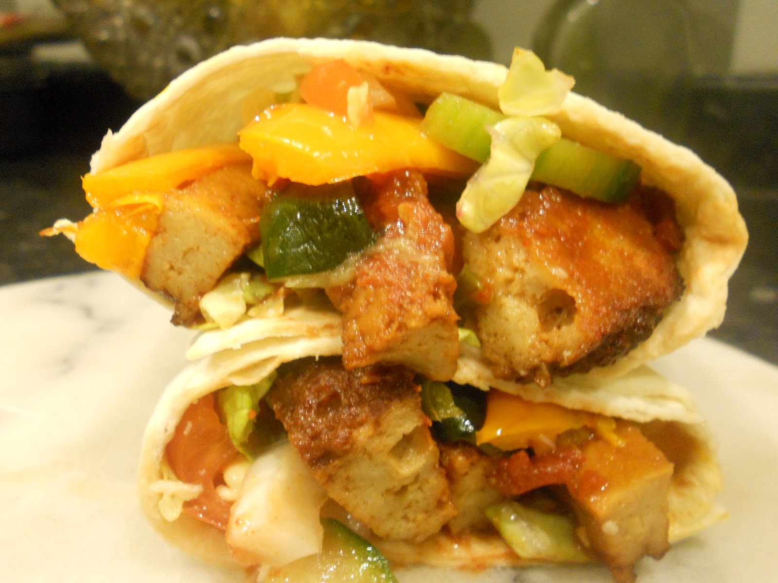 Seitan Fajitas vegan