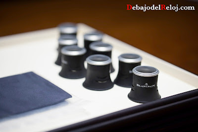 Blancpain Basel 2016 debajo del reloj