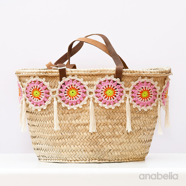 Mini Bohemian crochet summer bag