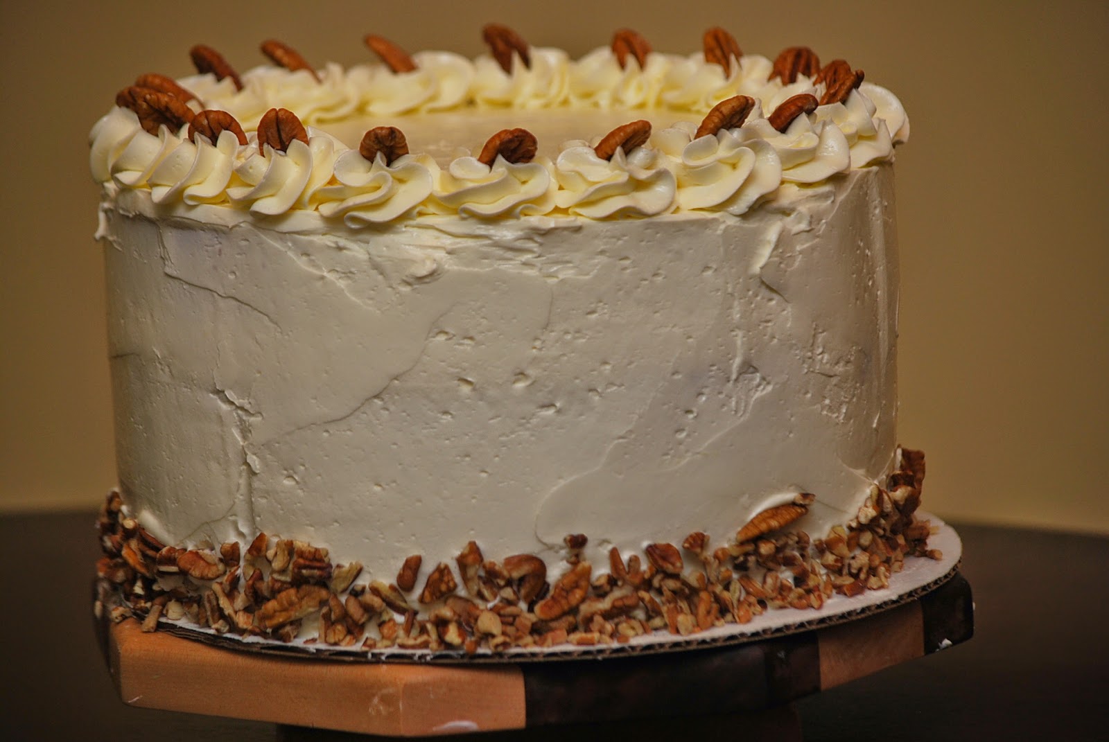 My story in recipes Toasted Butter Pecan Cake