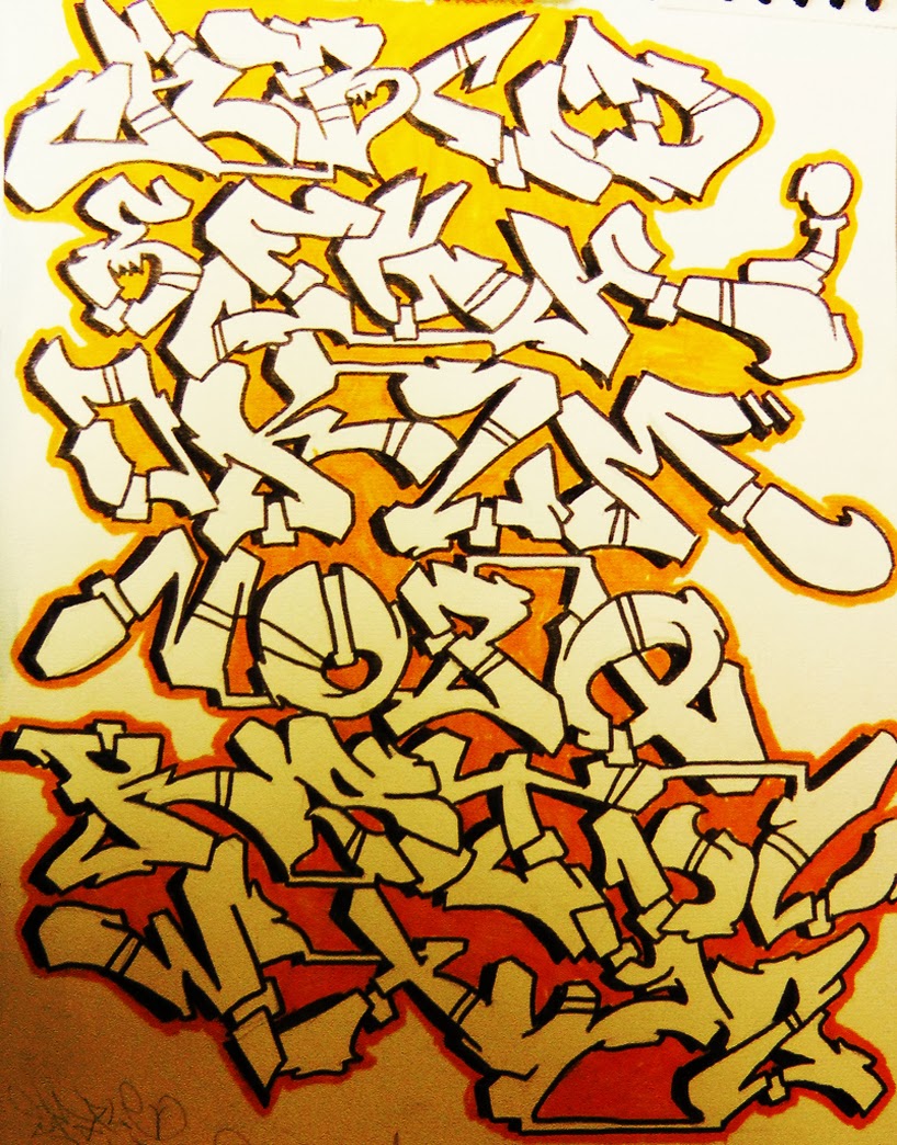 Graffiti Wall: Graffiti Alphabets