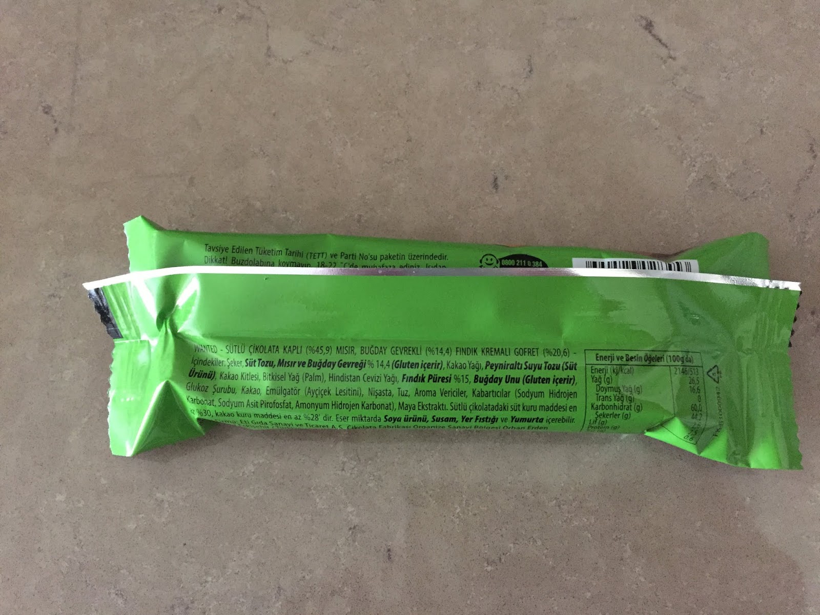 Eti Wanted Fındık Kremalı Gofret