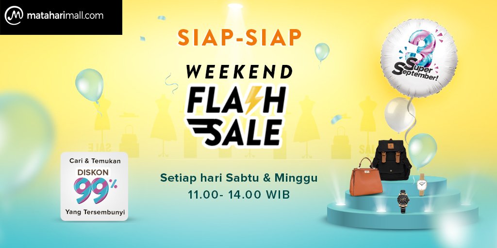 MatahariMall - Promo Weekend Flash Sale + Cari Diskon Tersembunyi s.d 99% MatahariMall - Promo Weekend Flash Sale + Cari Diskon Tersembunyi s.d 99%