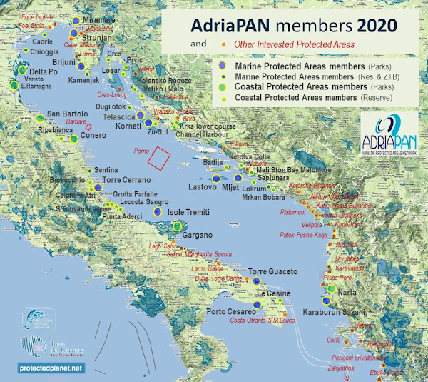 AdriaPAN Members Map