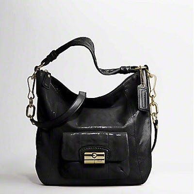 coach kristin leather hobo