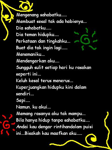 Puisi Persahabatan Sedih 1001 Kumpulan Puisi Terbaik