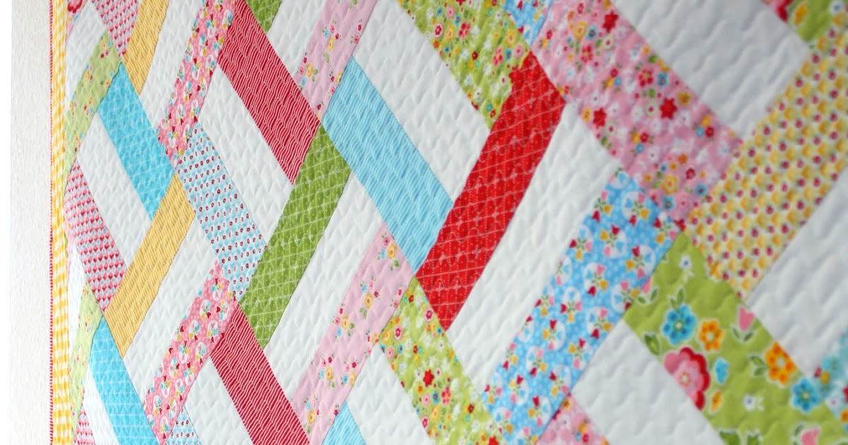 Quilt Story Easy Strip Quilt Pattern from WoodberryWay...