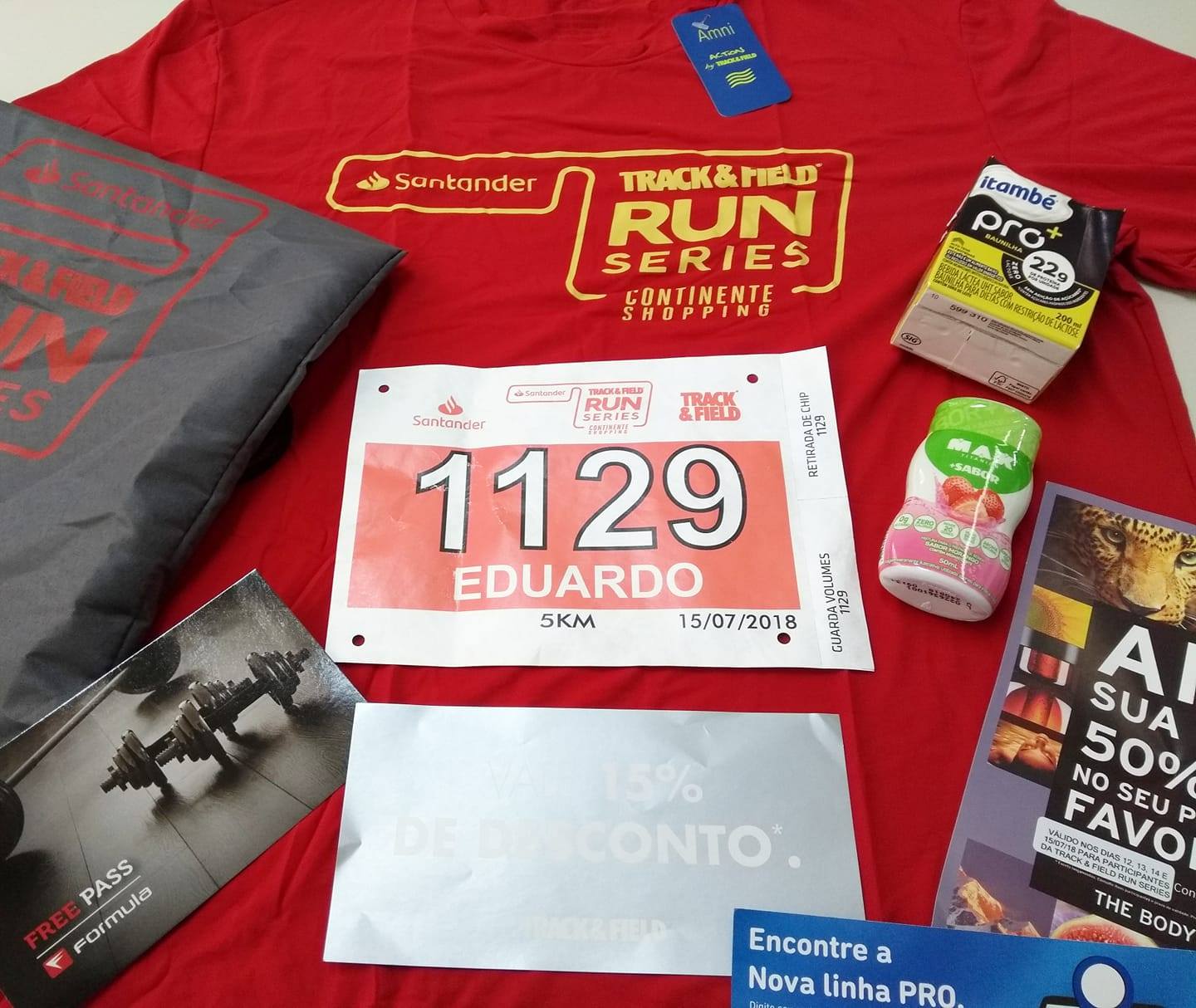 Minha vida de corredor Eduardo Hanada 15/07/2018 Santander Track