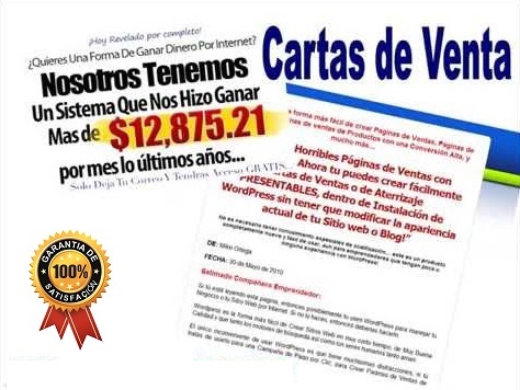 carta de ventas