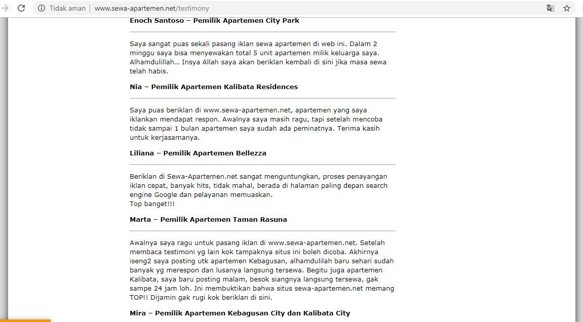 All Of Putri ƪ Situs Sewa Apartemen Terbaik Se