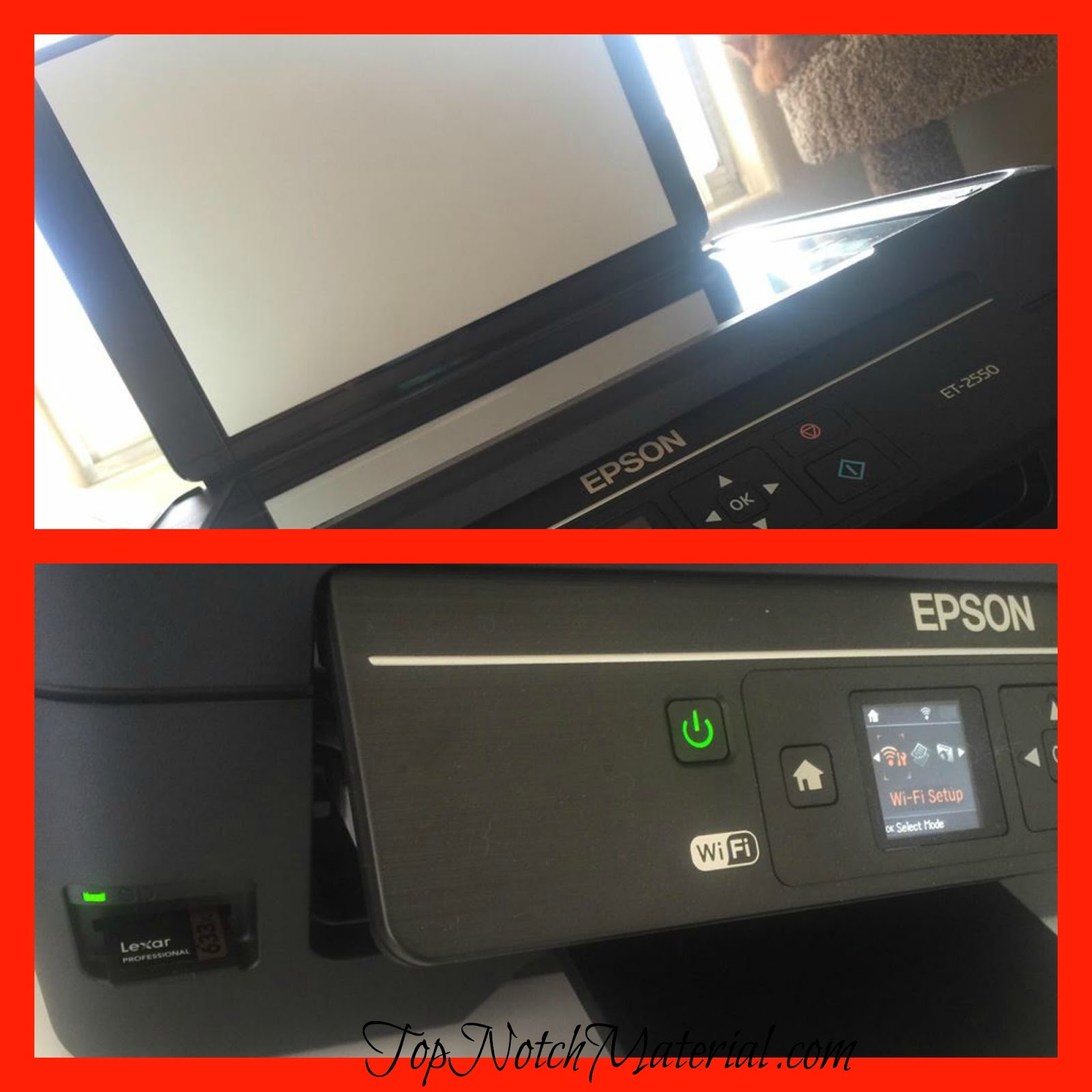 Top Notch Material Epson Eco Tank AllinOne Printer