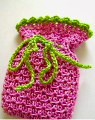 crochet potli bags