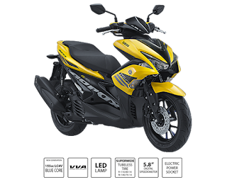 Yamaha Aerox VVA - Sugi Yamaha Yamaha Aerox VVA - Harga Motor Yamaha Aerox Vva