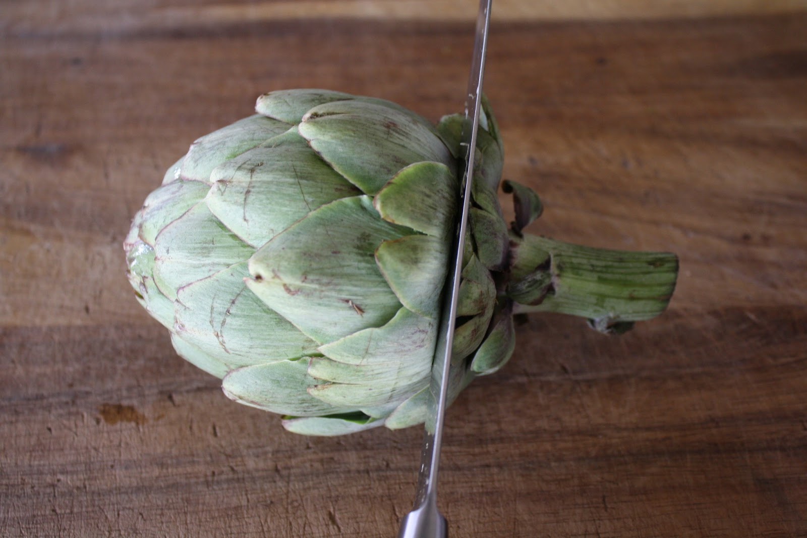 Cooking For A Better Tomorrow Steamed Whole Artichoke with Lemon
