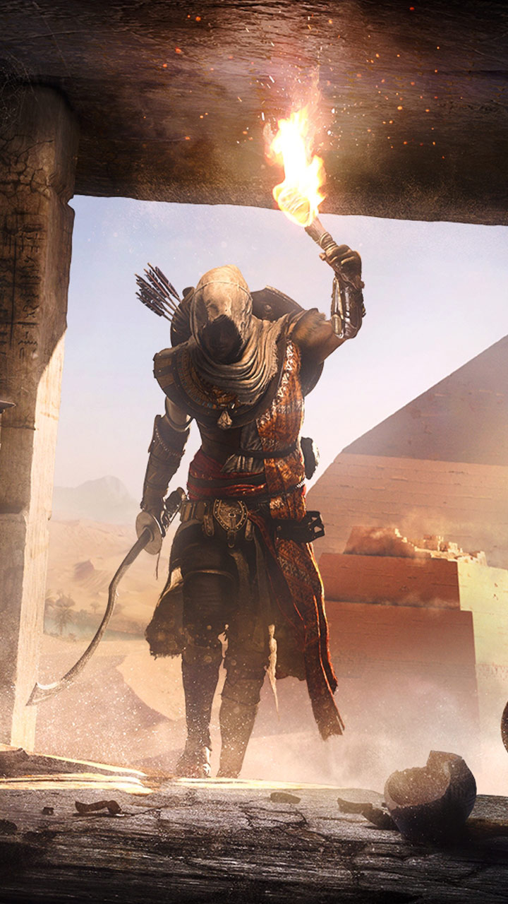 Assassins Creed Origins Wallpaper Papel De Parede Para Celular