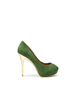 escarpin vert
