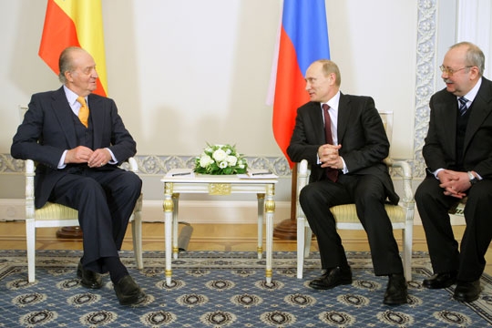 Путин в испании