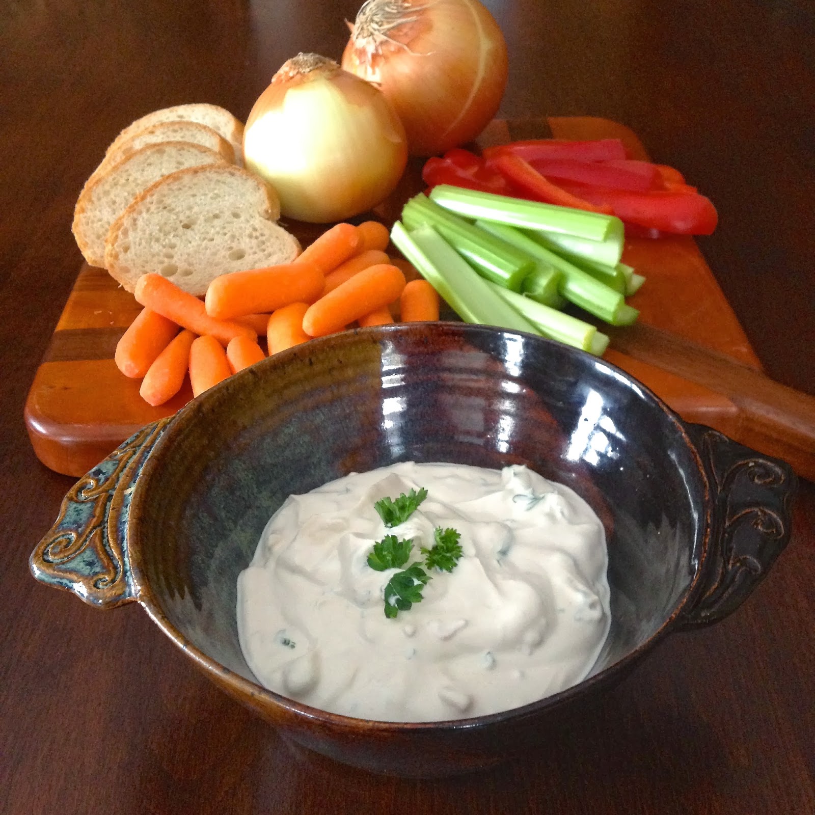Food Impressions Greek Yogurt French Onion Dip The Real Way!