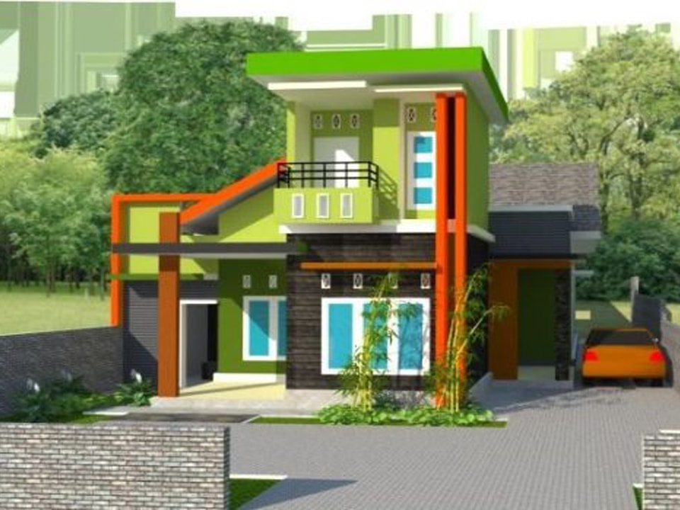 Get Contoh Cat Rumah Warna Hijau Images