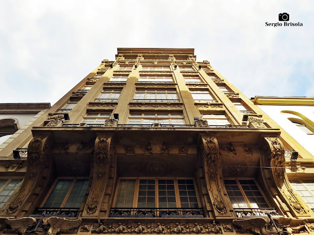 Perspectiva inferior da fachada do Edifício Guinle - Centro - São Paulo