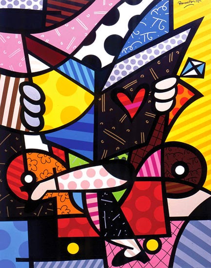 Obras de Romero Britto - Brasileiro