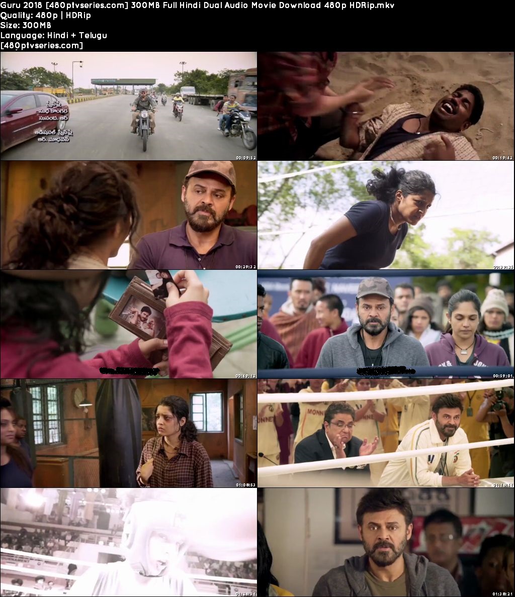Guru 2018 300MB Full Hindi Dual Audio Movie Download 480p HDRip