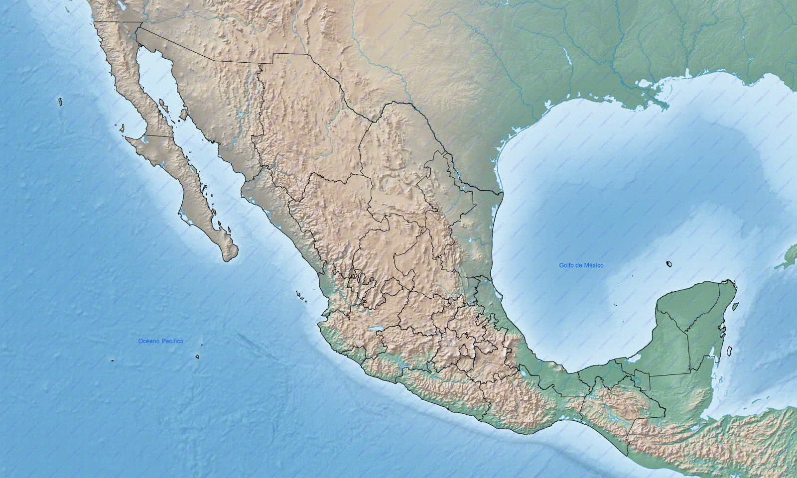 25 Increible Mapa De Mexico Via Satelite Images