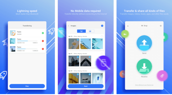 Mi Drop - File Transfer & Share Tool * تطبيق نقل وتبادل جميع انواع الملفات بدون انترنت